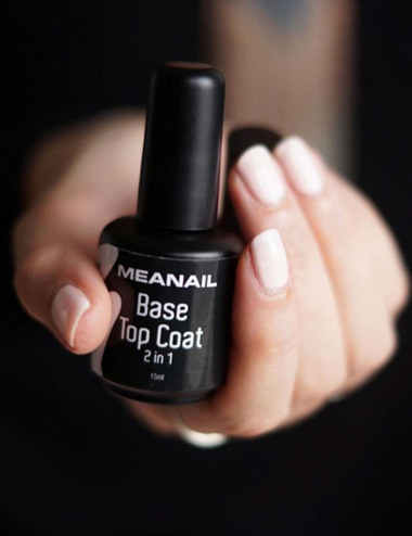 Base e Top Coat 2 in 1 - 15ml