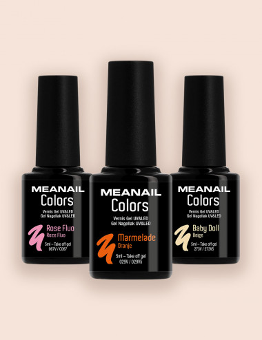 Mini Trio : Rose Fluo +...