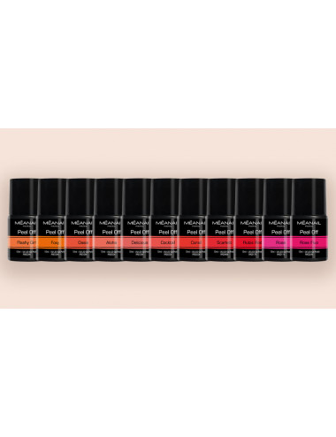 Lot de 11 vernis Peel-Off n.1