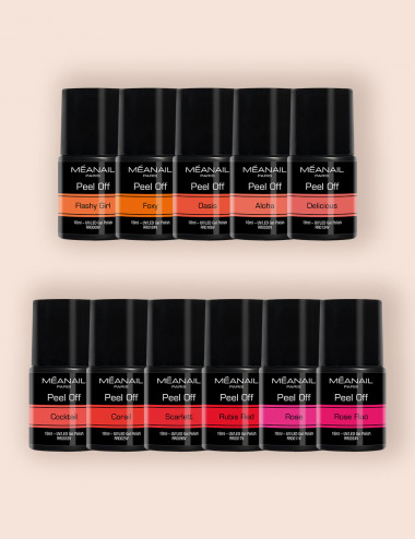 Lot de 11 vernis Peel-Off n.1