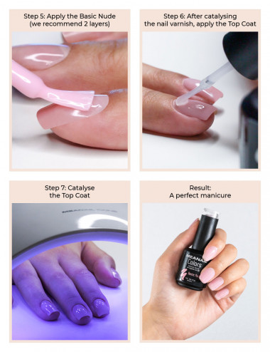 kit semipermanente per unghie, smalto semipermanente, semipermanente unghie, nude, manicure
