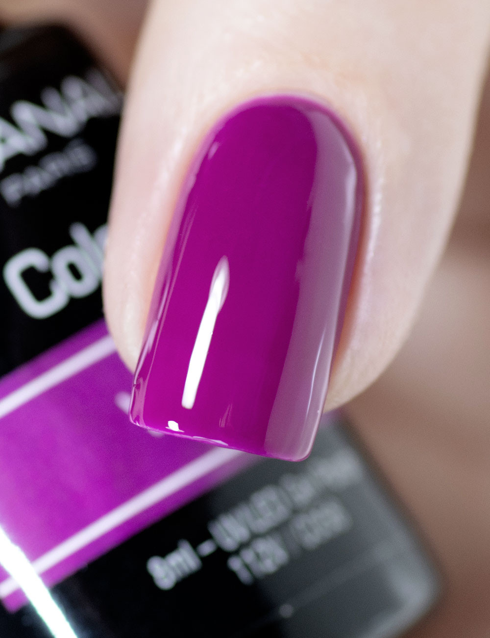 vernis semi-permanent violet