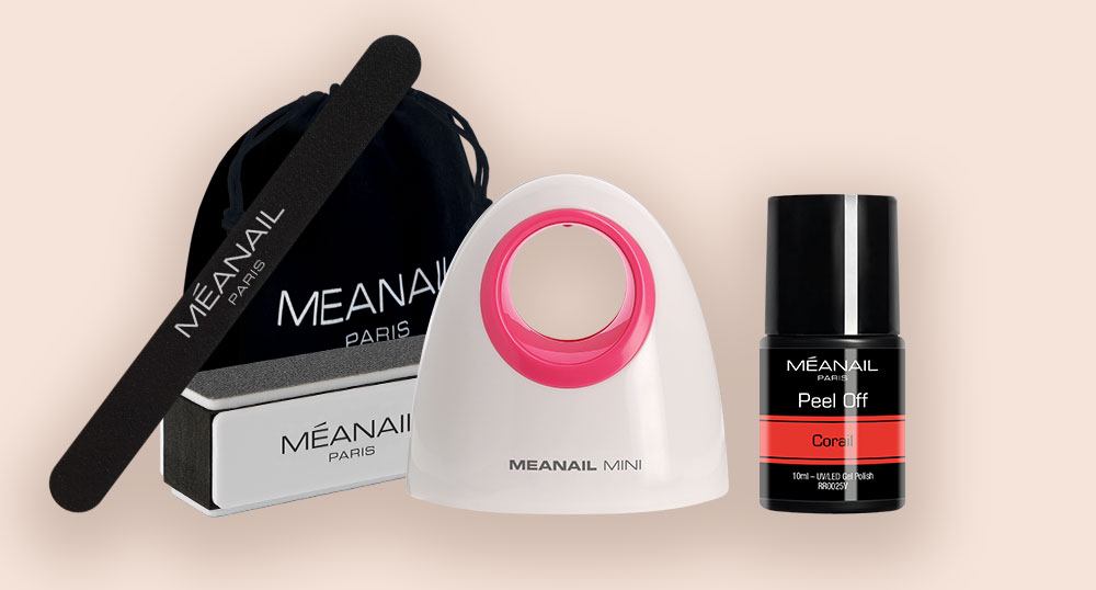 Kit mini peel off corail