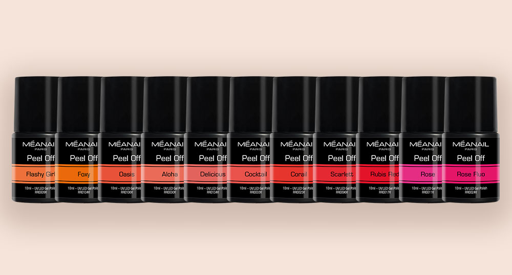 Lot de 11 vernis Peel-Off n.1